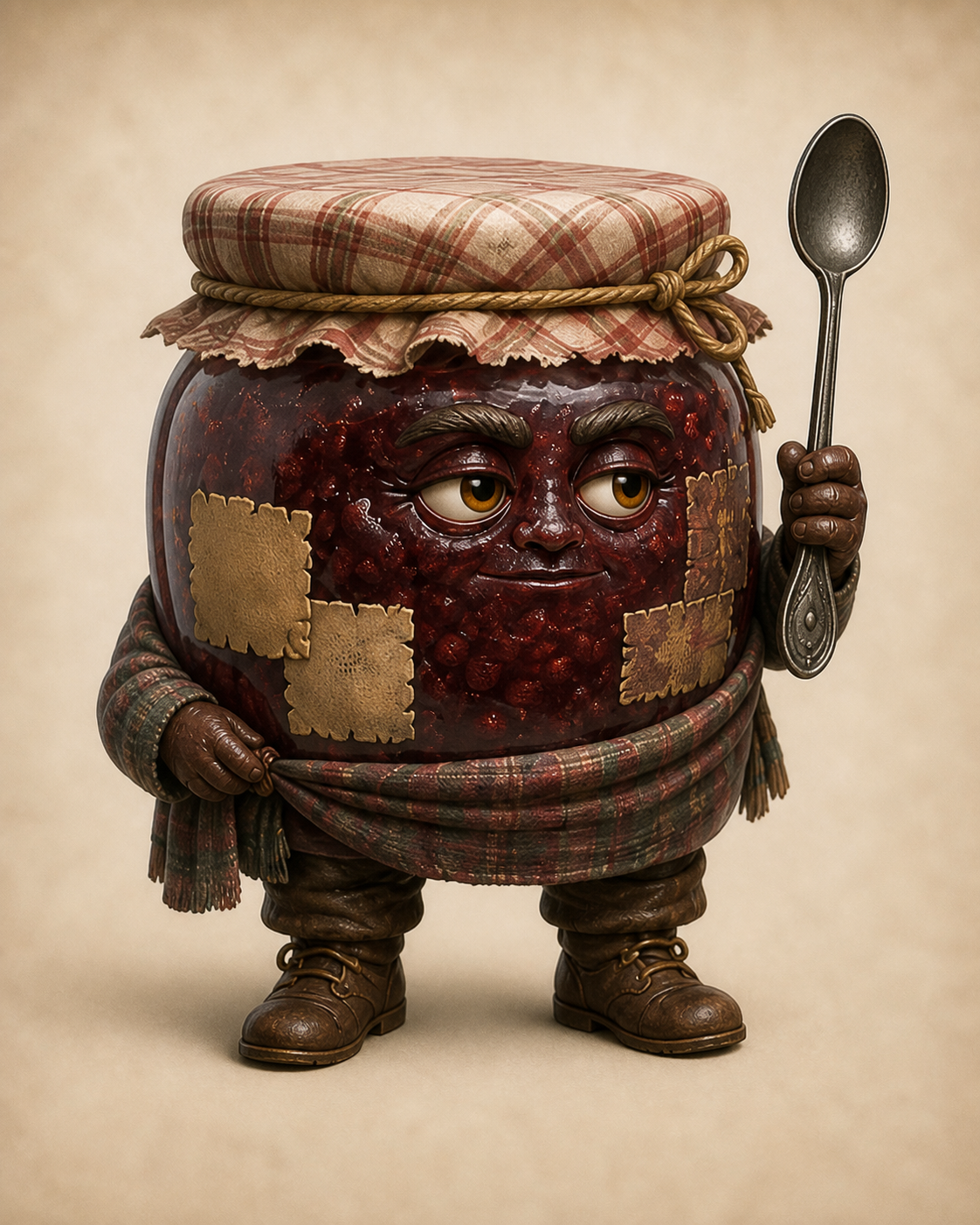 Development portrait candidate of Bramble the Jam Jar. Not canon.