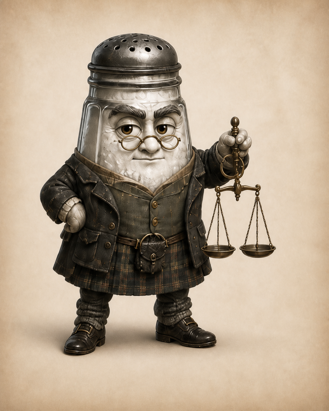 Development portrait candidate of Sal the Salt Cellar. Not canon.